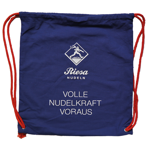 Riesa Rucksack mit Spruch