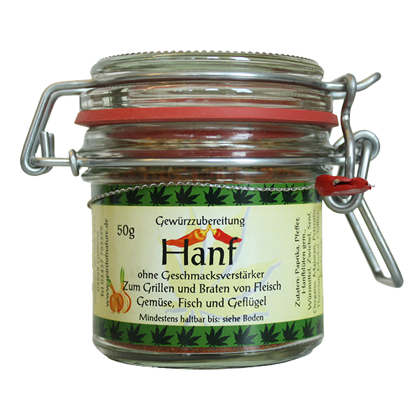 Hanf-Gewürzzubereitung