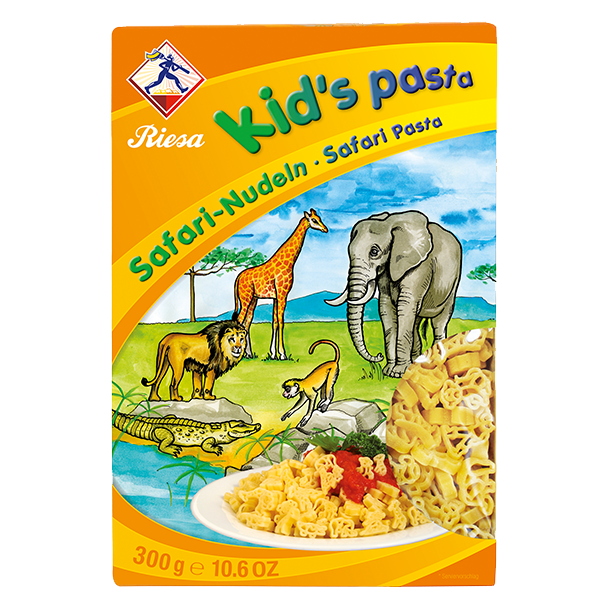 Kid's Pasta 'Nudelriese auf Safari' Kid's Pasta 'Nudelriese auf Safari'