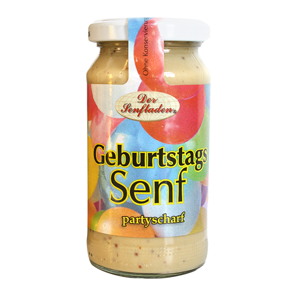 Geburtstagssenf